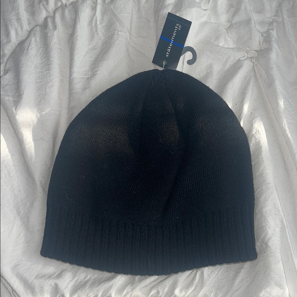 Black Beanie Hat